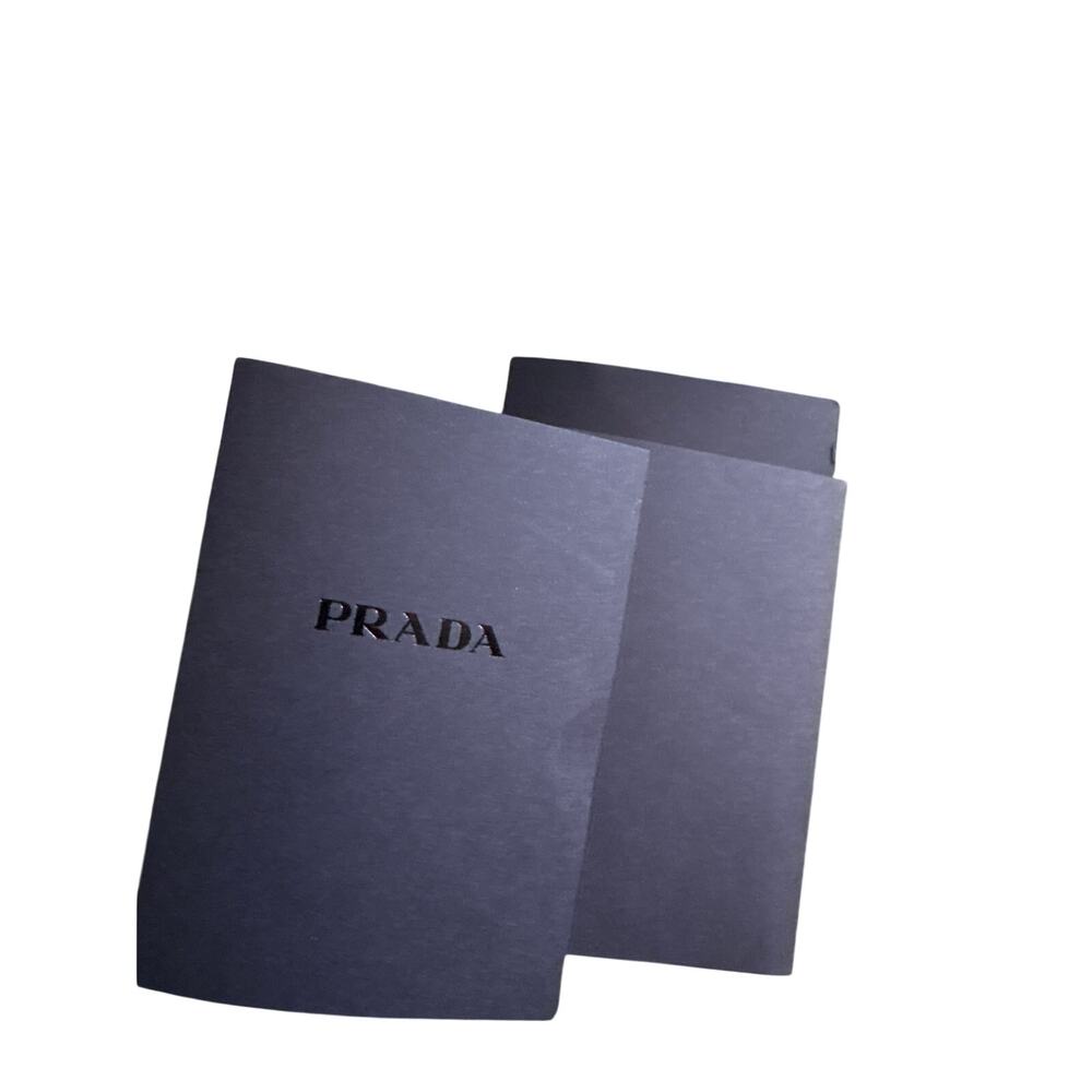 Prada Cartella Saffiano Leather Top Handle Bag White Black Gold HW NWOT - Picture 2 of 11